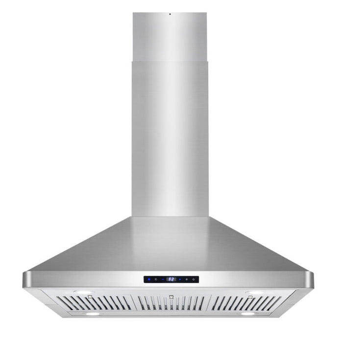 Cosmo 36" 380 CFM Island Range Hood with Digital Touch Controls, COS-63ISS90