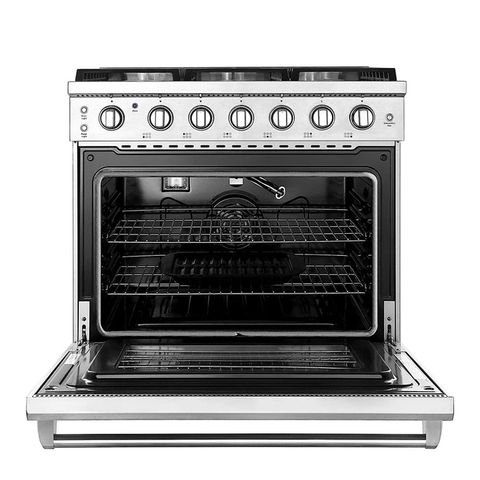 Empava 36 in. Pro-Style Slide-in Single Oven Gas Range - EMPV-36GR11