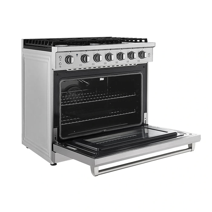 Empava 36 in. Pro-Style Slide-in Single Oven Gas Range - EMPV-36GR11