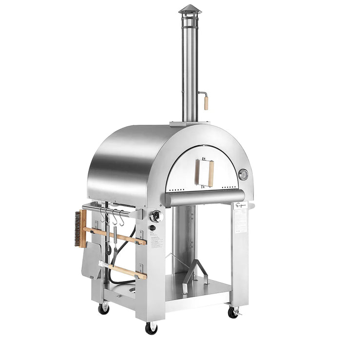 Empava Outdoor Wood Fired and Gas Pizza Oven - EMPV-PG03