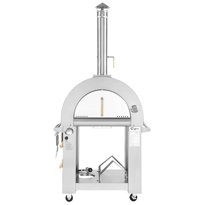 Empava Outdoor Wood Fired and Gas Pizza Oven - EMPV-PG03