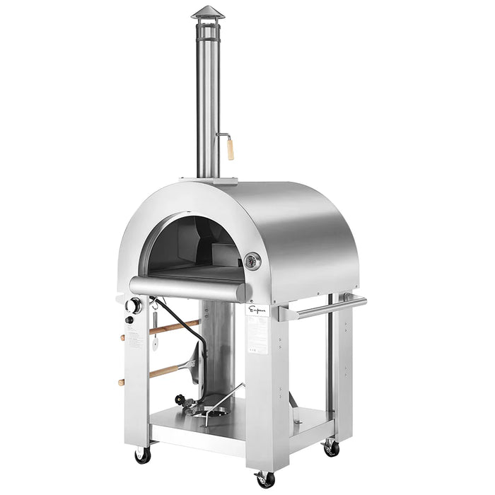 Empava Outdoor Wood Fired and Gas Pizza Oven - EMPV-PG03