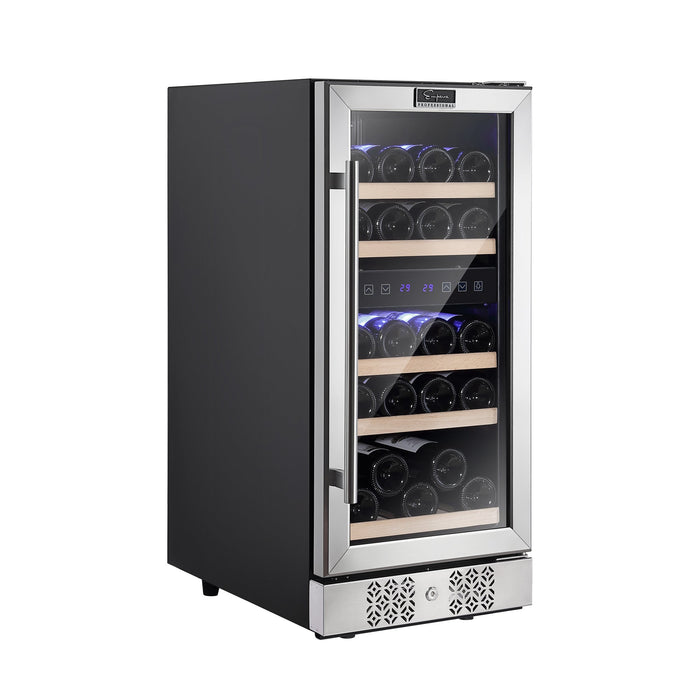 Empava 15 Inch Dual Zone Small  Wine Fridge - EMPV-WC02D
