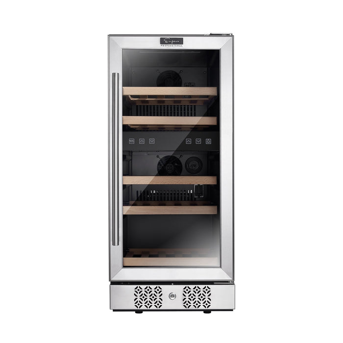 Empava 15 Inch Dual Zone Small  Wine Fridge - EMPV-WC02D