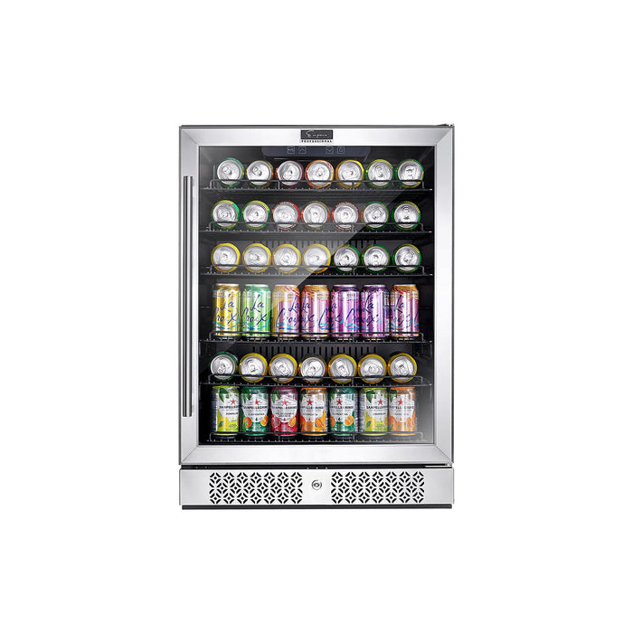 Empava 24 Inch Freestanding & Under Counter Beverage Fridge - EMPV-BR02S