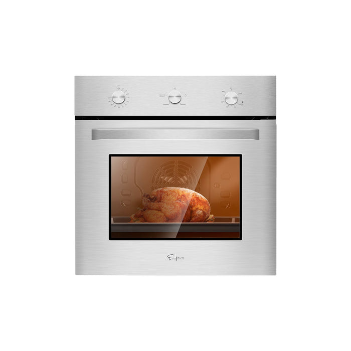 Empava 24 in. 2.3 cu. ft. Single Gas Wall Oven - Only For Natural Gas - EMPV-24WO08