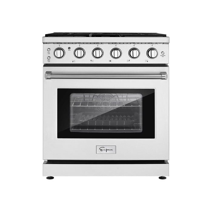 Empava 30 In. Pro-Style Slide-in Single Oven Gas Range - EMPV-30GR10
