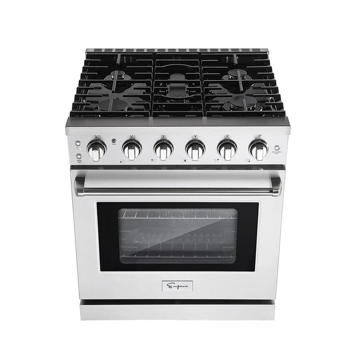 2 PCS / 30" Gas Range & 30" Range Hood-30RH06 & 30GR10