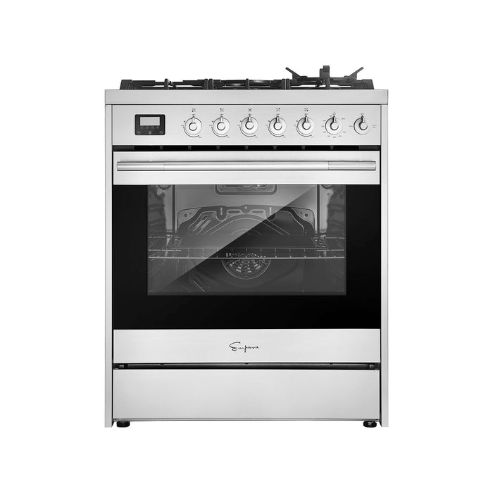Empava 30 Inch Freestanding Range Gas Cooktop And Oven - EMPV-30GR06