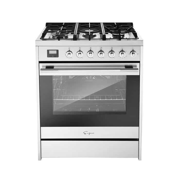 Empava 30 Inch Freestanding Range Gas Cooktop And Oven - EMPV-30GR06