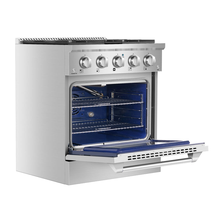 Empava 30 in. Pro-Style Slide-In Single Oven Gas Range - EMPV-30GR07