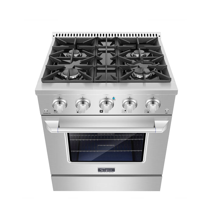 Empava 30 in. Pro-Style Slide-In Single Oven Gas Range - EMPV-30GR07