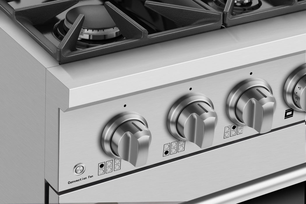 Empava 36 In. Pro-Style Slide-In Single Oven Gas Range - EMPV-36GR08