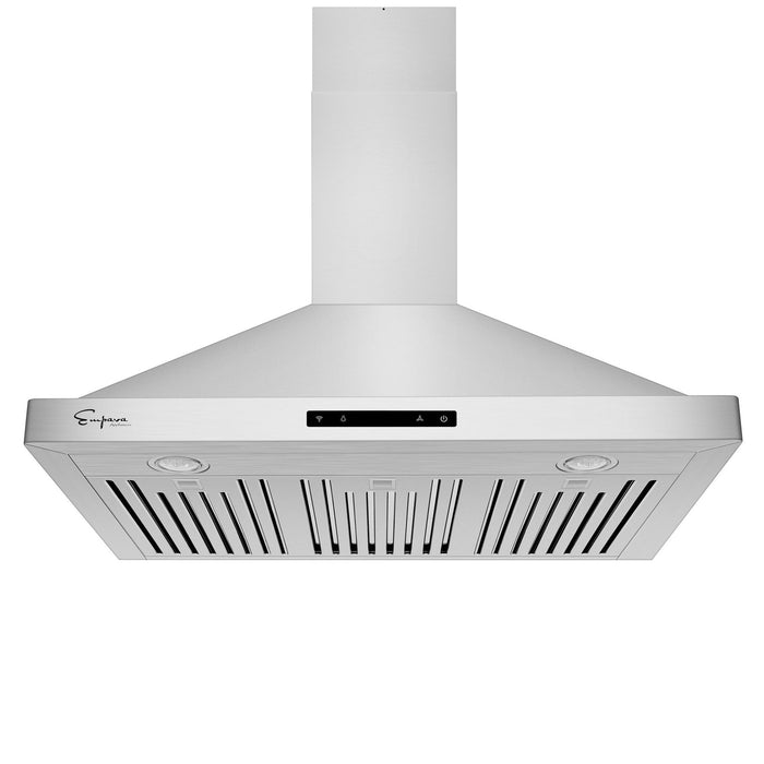 Empava 36 in. 380 CFM Ducted Wall Mount Range Hood - EMPV-36RH04