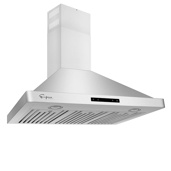 Empava 36 in. 380 CFM Ducted Wall Mount Range Hood - EMPV-36RH04