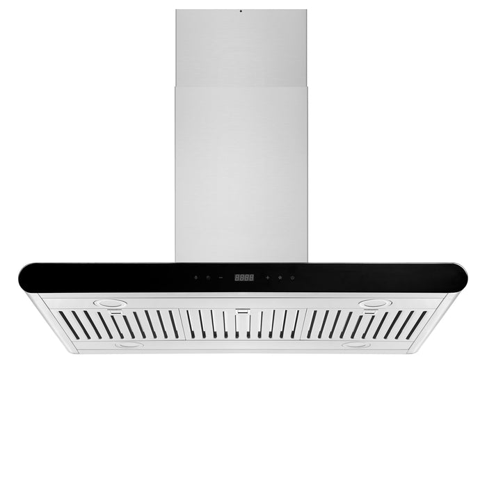 Empava 36 in. 400 CFM Island Ducted Range Hood - EMPV-36RH10