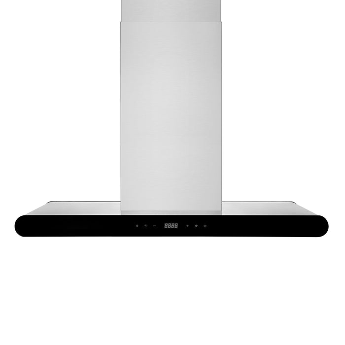 Empava 36 in. 400 CFM Island Ducted Range Hood - EMPV-36RH10