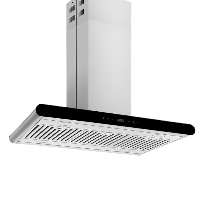 Empava 36 in. 400 CFM Island Ducted Range Hood - EMPV-36RH10