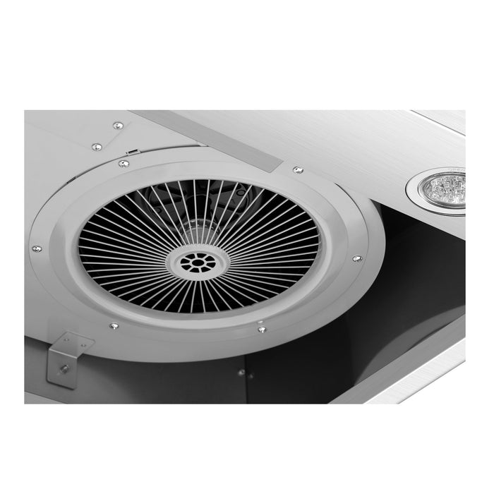 Empava 36 in. 400 CFM Kitchen Island Wall Mount Ducted Range Hood - EMPV-36RH09