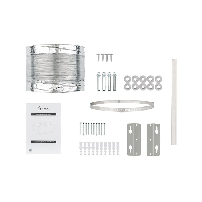 Empava 36 in. Ducted 500 CFM Under Cabinet Range Hood - EMPV-36RH02