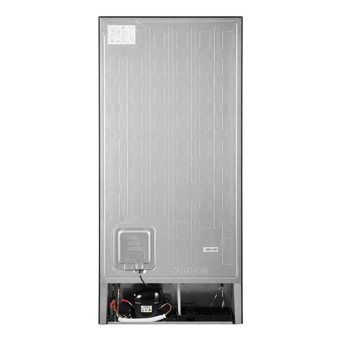 Forno Espresso 31" 17.2 Cu. Ft. Refrigerator and Bottom Freezer with Ice Maker in Black and Silver Handles, FFFFD1786-31BLK