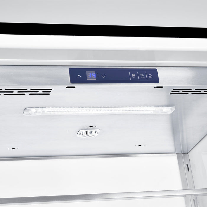 Forno 30 in. 14.6 cu.ft. Free Standing Refrigerator in Stainless Steel, FFRBI1821-30S