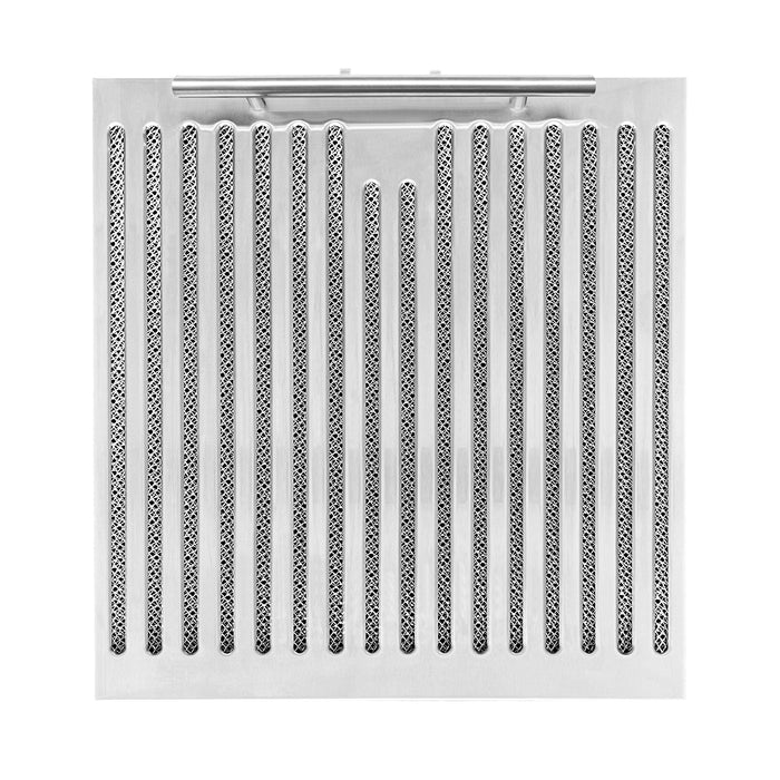 Forno Espresso 30" Under Cabinet Range Hood in Stainless Steel with Silver Handles, FRHUC5255-30