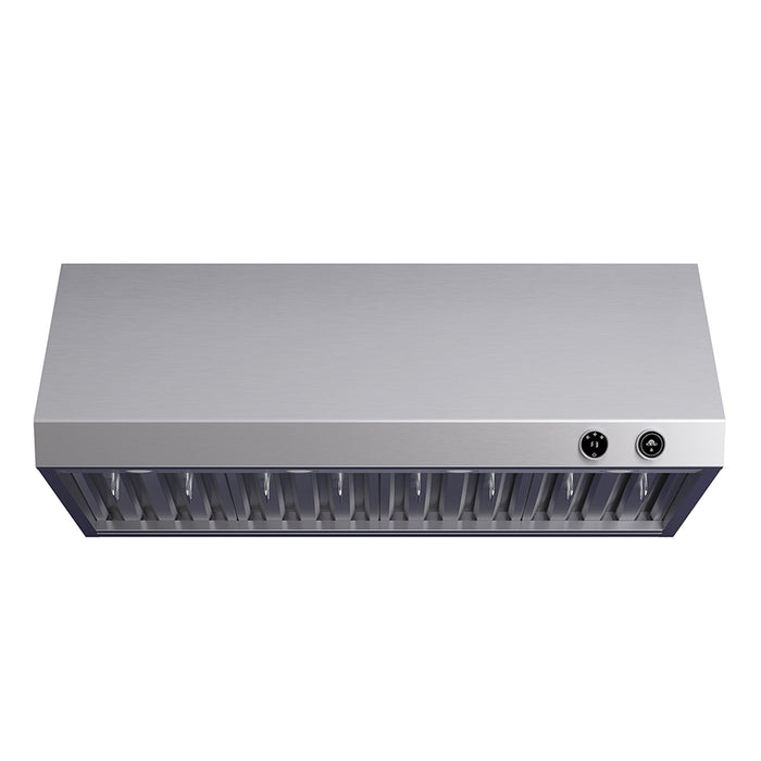 Forno 48'' 1,200 CFM Wall Mount Range Hood in Stainless Steel, FRHWM5009-48