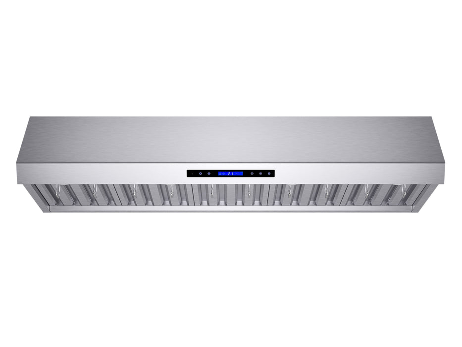 Forno 60'' 1,000 CFM Wall Mount Range Hood in Stainless Steel, FRHWM5030-60