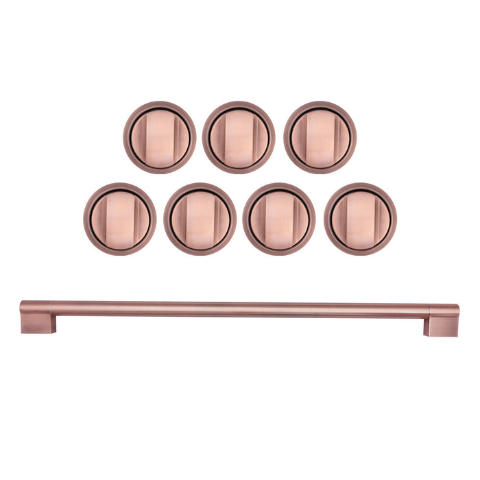 Cosmo Rose Gold Handle and Knob Set for GRP366 Range, GRP366HK-RGD