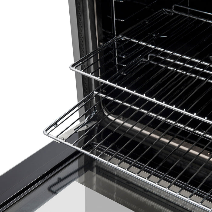 Forno 30" 4.32 cu. ft. Gas Range with 5 Sealed Burners, Air Fry Basket, Wok Support and Griddle, FFSGS6274-30