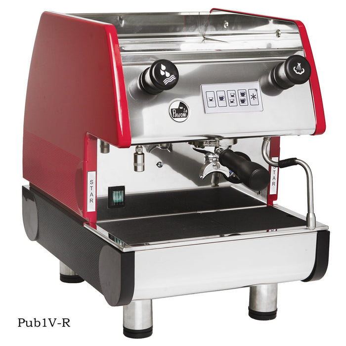 La Pavoni - PUB - 1 Group Volumetric - Red
