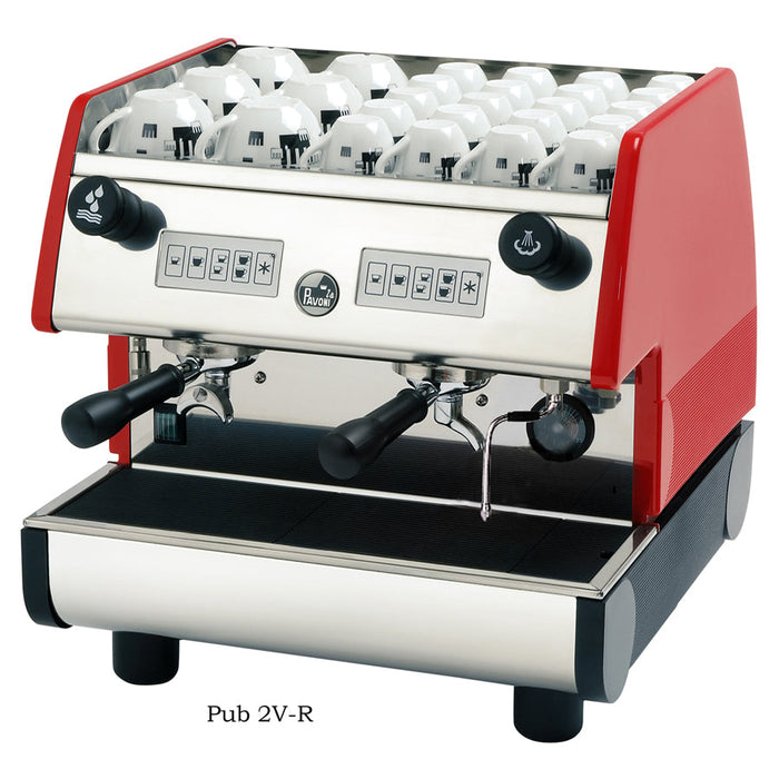 La Pavoni - PUB - 2 Group Volumetric - Red