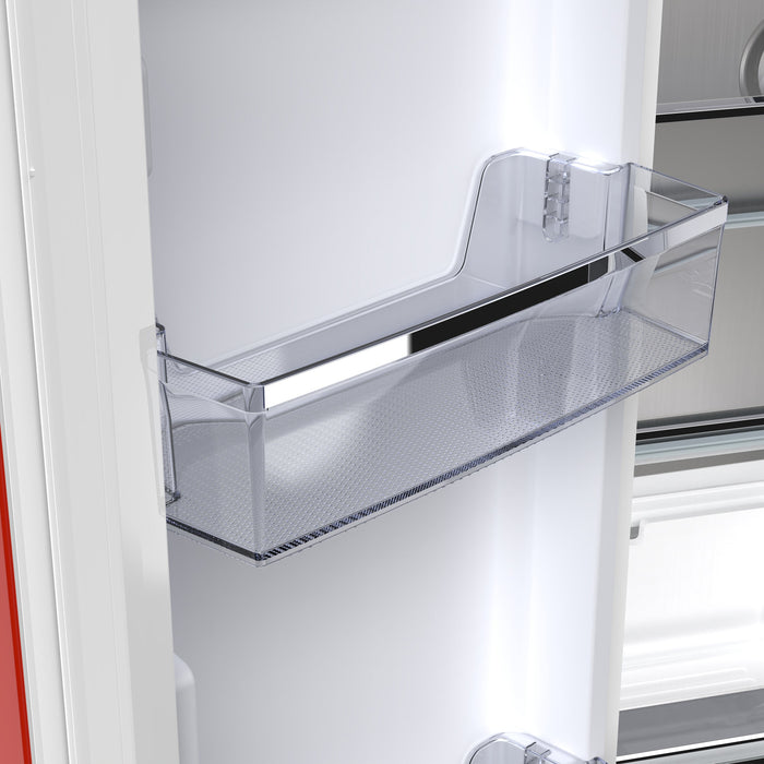 Forno Luigi 33" 18 cu. ft. French Door Refrigerator in Red, FFFFD1791-33RED