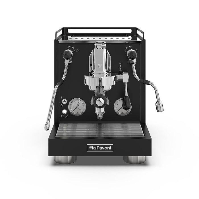 La Pavoni Cellini Evolution Black Front