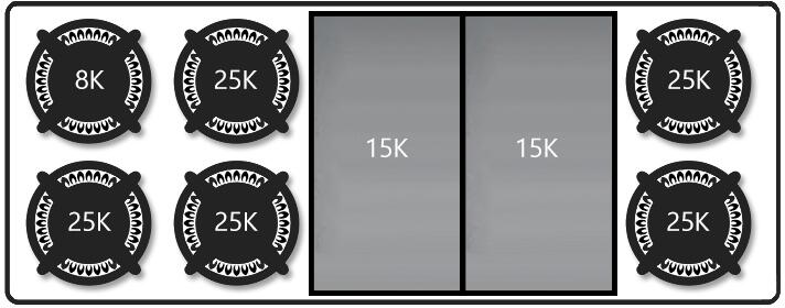 Capital 60" Culinarian Series Gas Rangetop with 10/8/6 Burners, Optional: Grill/Griddle in Stainless Steel (CGRT6010)