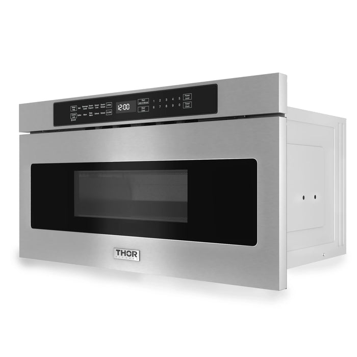 Thor Kitchen 30-Inch Microwave Drawer with Sensor Cooking in Stainless Steel (TMD3001)