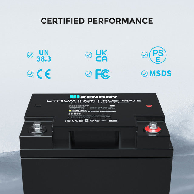 Renogy 24V 25Ah Lithium Iron Phosphate Battery