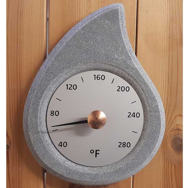 PISARAINEN, Soapstone Thermometer Farenheit