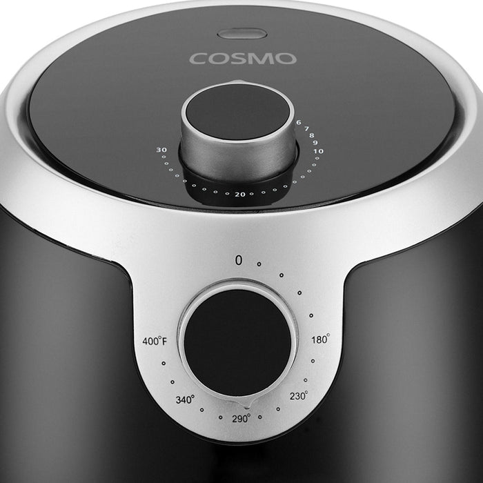 Cosmo 2.3 QT. Compact Electric Hot Air Fryer, COS-23AFAKB