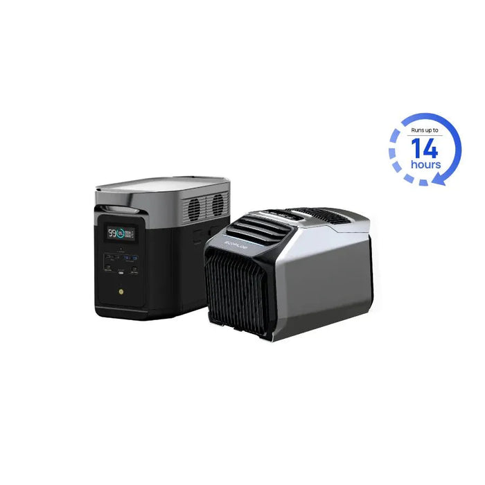 EcoFlow WAVE 2 Portable Air Conditioner + DELTA Max 2000 Portable Power Station