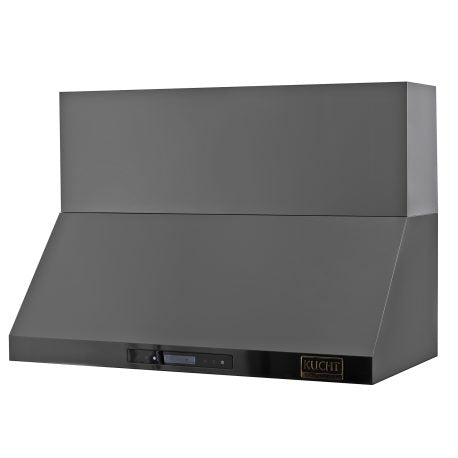 Kucht Professional 48" Wall Mount Range Hood 1,200 CFM in Titanium Stainless Steel, KRH483A-C