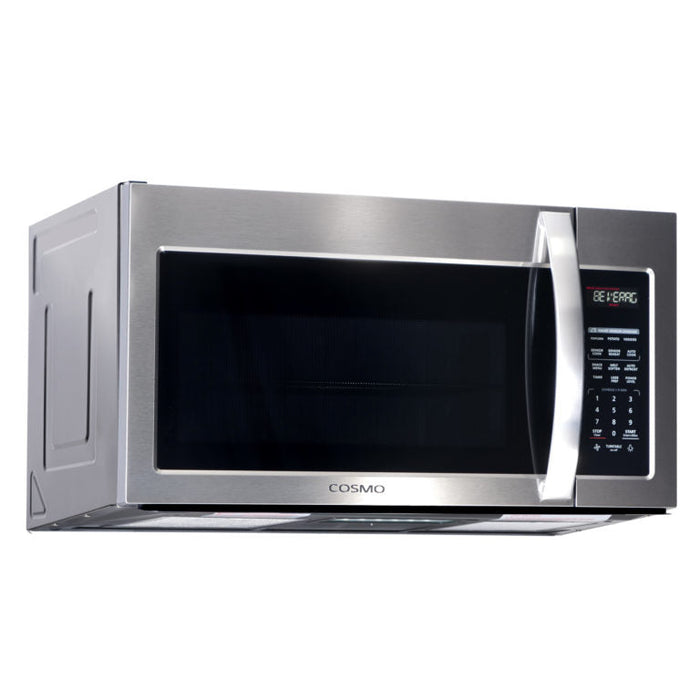 Cosmo Package - 30" Electric Range, Refrigerator with Ice Maker, Dishwasher and Microwave, COS-4PKG-227