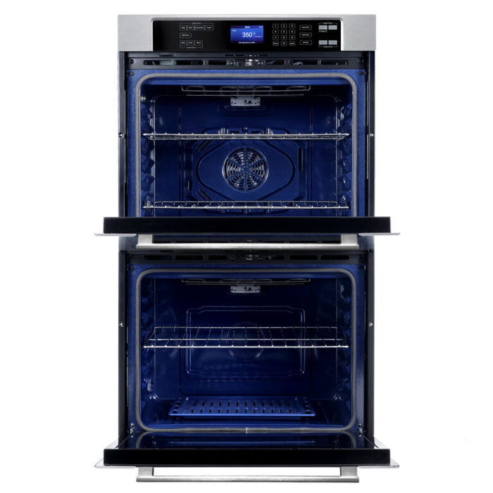 Cosmo 30" 5 cu. ft. Electric Double Wall Oven with Self-Cleaning in Stainless Steel, COS-30EDWC