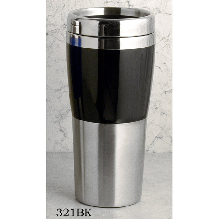 Drinking Tumbler - Stainless 14oz. - Black