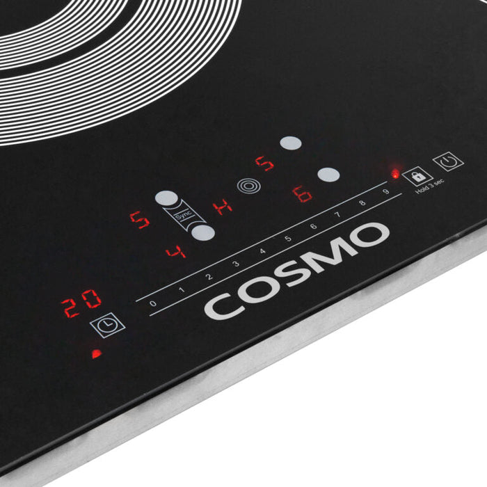 Cosmo 36" Electric Ceramic Glass Cooktop with 5 Burners and Triple Zone Element
, COS-365TBECC