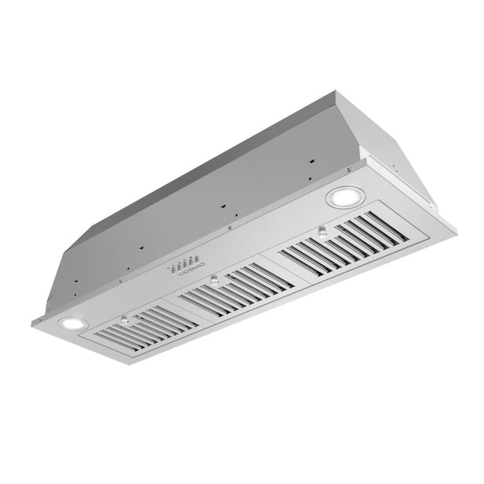 Cosmo 36" 380 CFM Convertible Insert Range Hood in Stainless Steel, COS-36IRHP