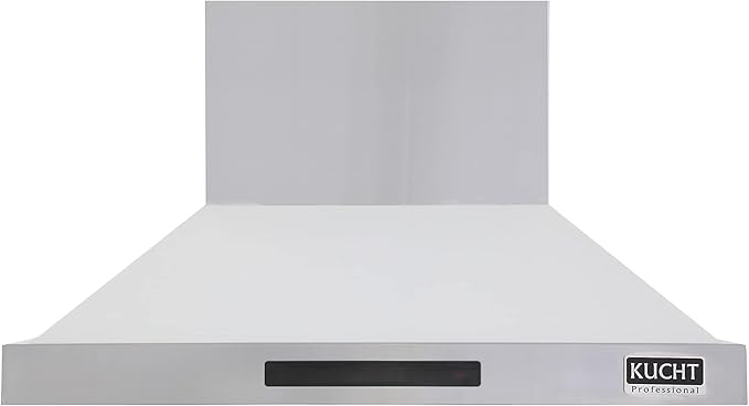 Kucht Professional 48" Wall Mount Range Hood 1,200 CFM in White, KRH4815-W