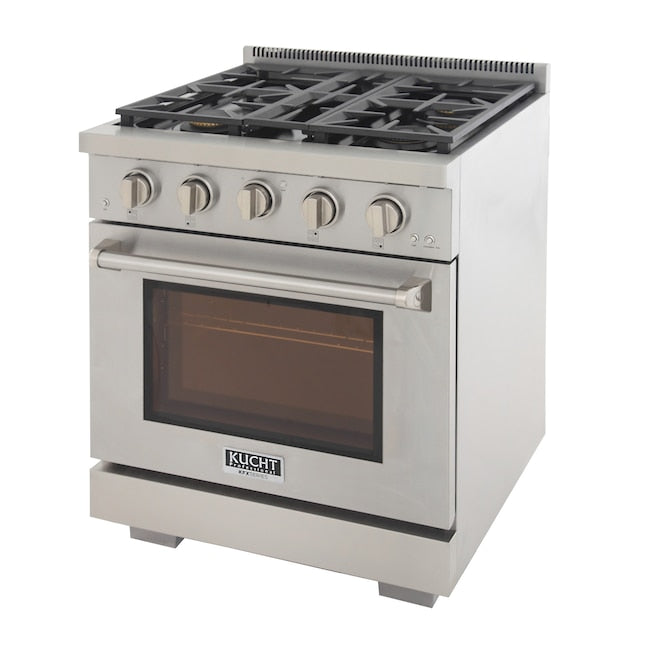 Kucht Professional 30 in. 4.2 cu ft. Propane Gas Range, KFX300/LP-S