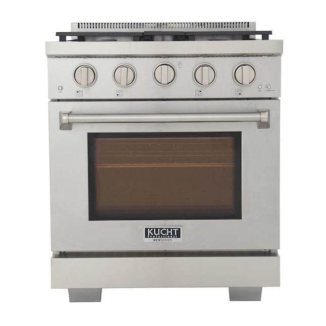 Kucht Professional 30 in. 4.2 cu ft. Propane Gas Range, KFX300/LP-S